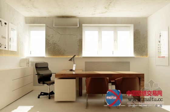 乌克兰改建的办公室设计 时尚充满活力