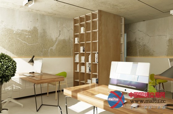 乌克兰改建的办公室设计 时尚充满活力