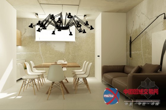 乌克兰改建的办公室设计 时尚充满活力