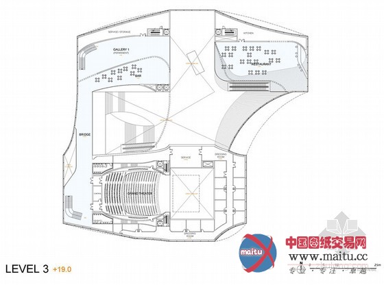 Asymptote设计的韩国表演艺术中心方案