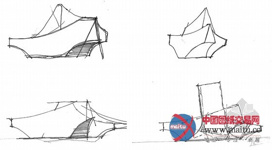 Asymptote设计的韩国表演艺术中心方案