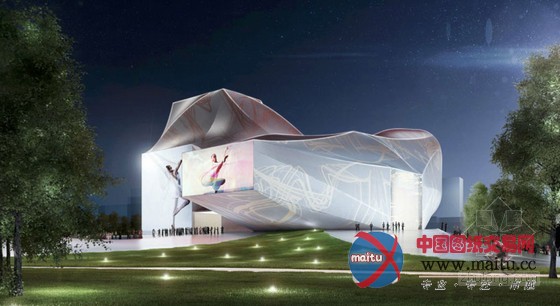 Asymptote设计的韩国表演艺术中心方案