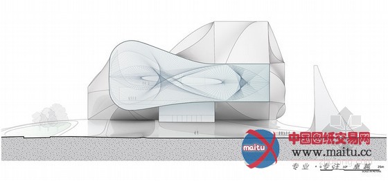 Asymptote设计的韩国表演艺术中心方案