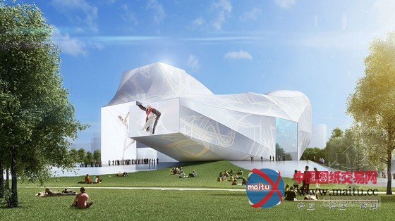 Asymptote设计的韩国表演艺术中心方案