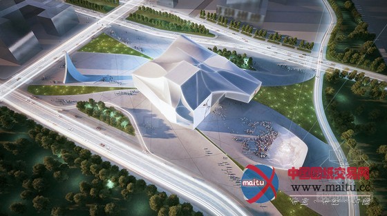 Asymptote设计的韩国表演艺术中心方案