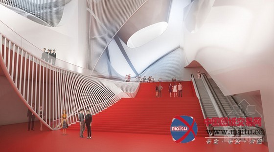 Asymptote设计的韩国表演艺术中心方案