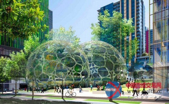 NBBJ设计的西雅图生物圈温室计划