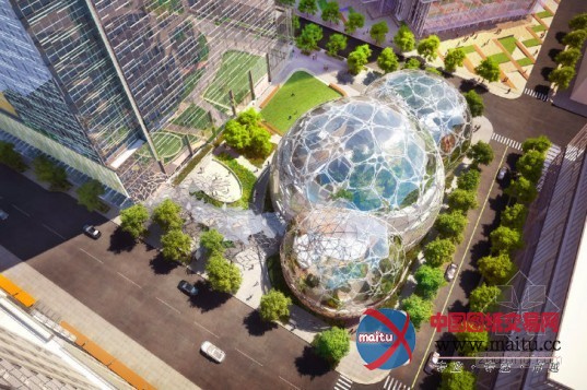 NBBJ设计的西雅图生物圈温室计划