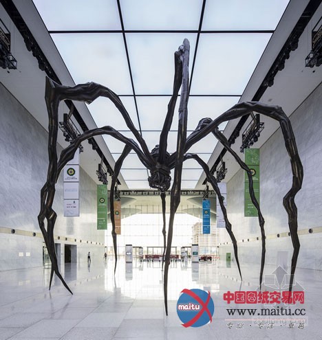 Arata Isozaki设计的卡塔尔国家展览中心