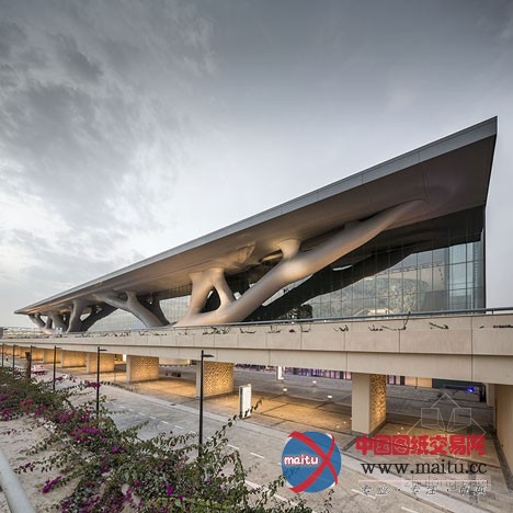 Arata Isozaki设计的卡塔尔国家展览中心