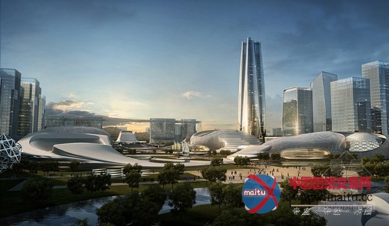 amphibianArc设计的宜昌新区总体规划方案