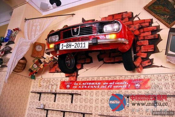 罗马尼亚复古小酒馆 空间装饰勾起许多人的回忆