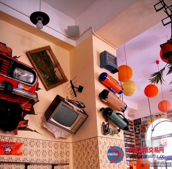 罗马尼亚复古小酒馆 空间装饰勾起许多人的回忆