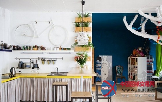 莫斯科有趣的Loft设计 不走寻常路