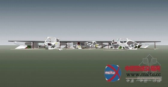 plane 3 studios设计的印度奇特卡拉大学