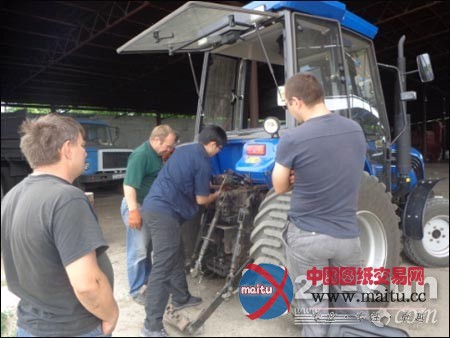 福田雷沃重工“全心为你” 深情服务乌克兰