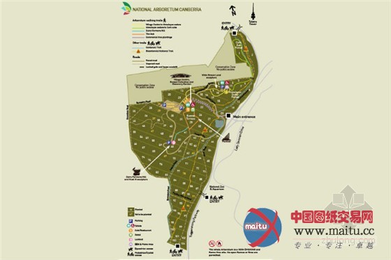 澳大利亚堪培拉:珍稀濒危物种植物园