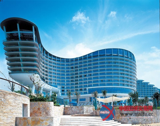 深圳大梅沙京基喜来登度假酒店 强有力的视觉感