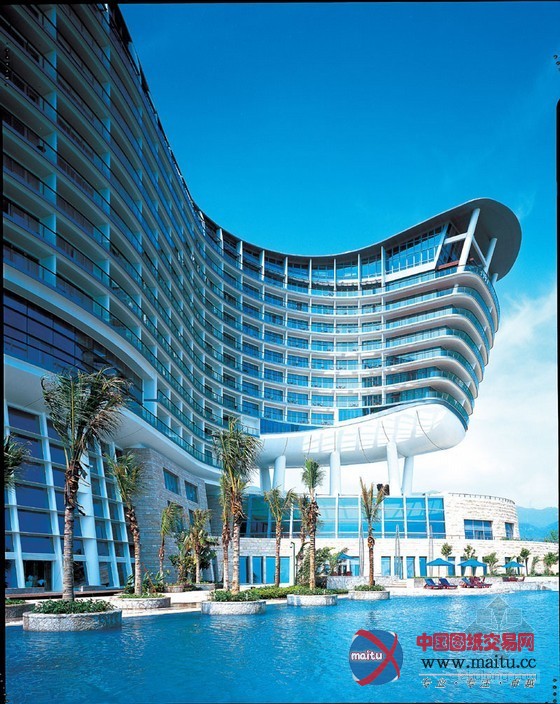 深圳大梅沙京基喜来登度假酒店 强有力的视觉感
