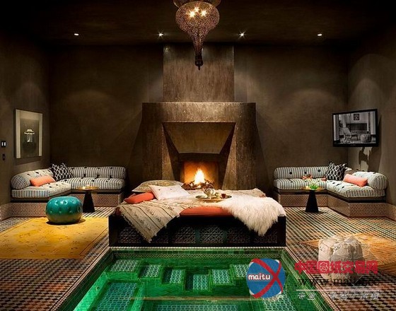 超豪华度假别墅装修 充满异国情调