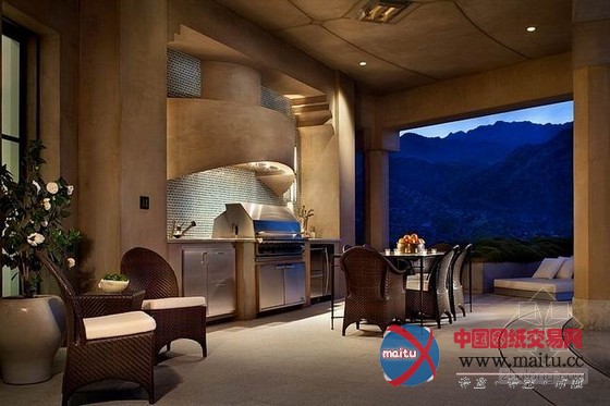 超豪华度假别墅装修 充满异国情调