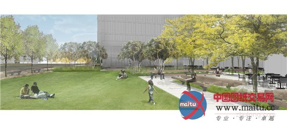 美国旧金山绿色加州大学教学楼景观