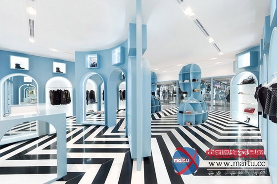 意大利一线品牌集成店HIT Gallery香港店面设计