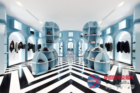 意大利一线品牌集成店HIT Gallery香港店面设计