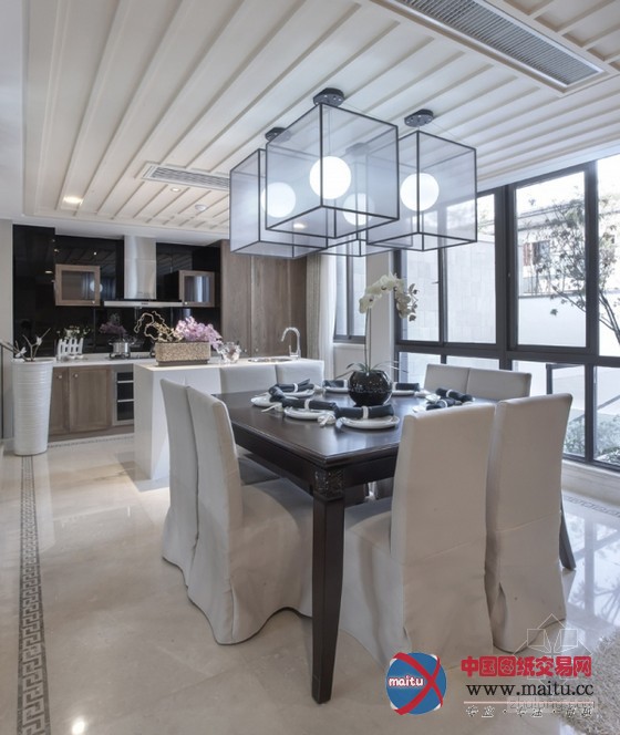 现代与东南亚的禅意融合的样板房设计