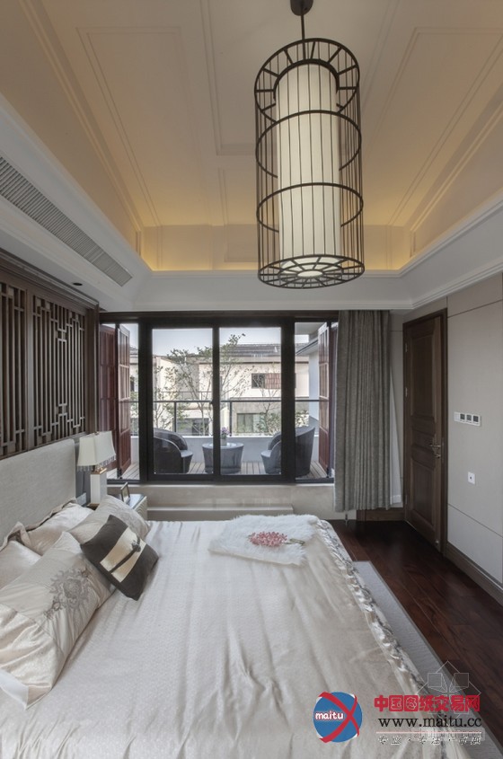 现代与东南亚的禅意融合的样板房设计