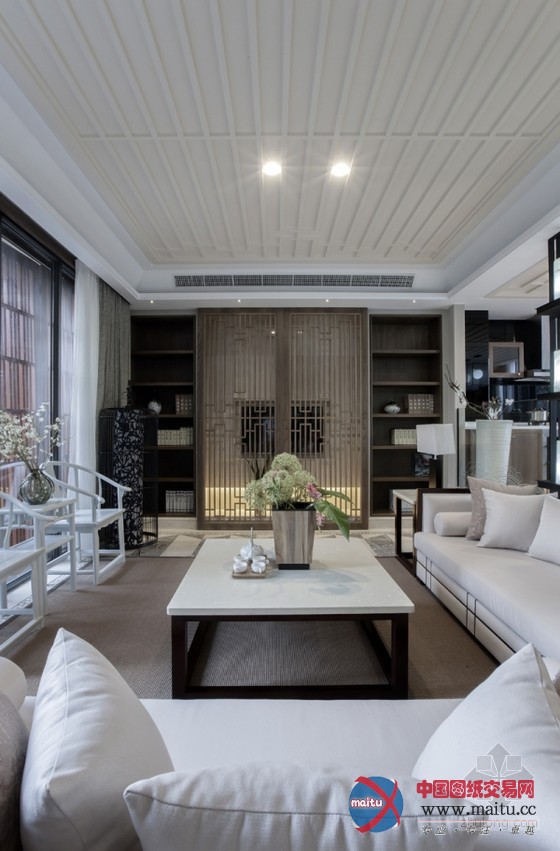 现代与东南亚的禅意融合的样板房设计