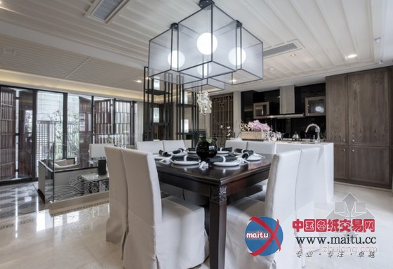 现代与东南亚的禅意融合的样板房设计