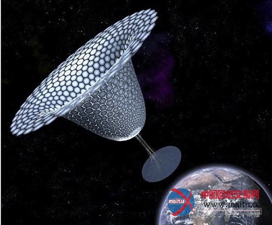 美建“鸡尾酒杯状”发电卫星 供地球30%电能需求