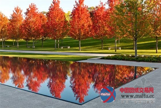 HCG的景观建筑事务所的莱克伍德公墓园陵