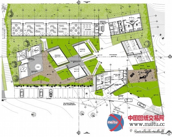 Broissin设计的墨西哥绿山校园
