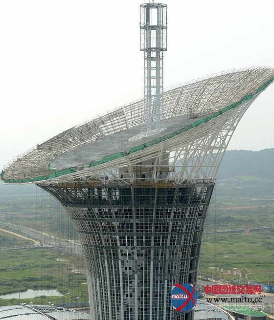 全国最大仿生建筑“马蹄莲花”封顶