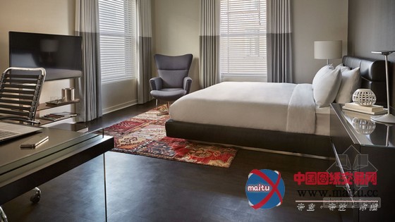 艺术装饰改造的旧金山ZETTA酒店设计