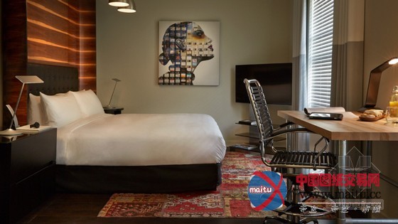 艺术装饰改造的旧金山ZETTA酒店设计