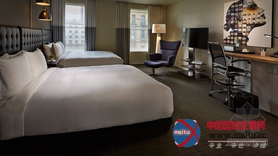 艺术装饰改造的旧金山ZETTA酒店设计