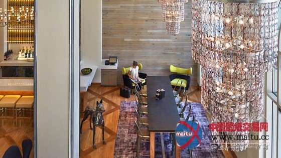 艺术装饰改造的旧金山ZETTA酒店设计