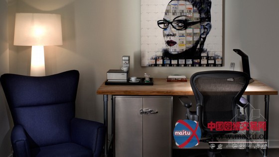 艺术装饰改造的旧金山ZETTA酒店设计