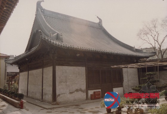 江南罕见的元代木结构建筑 真如寺大殿