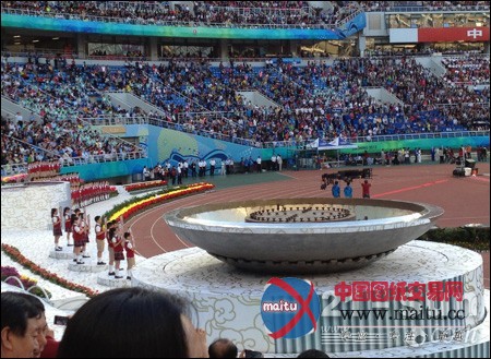 辽宁承办十二运 主火炬北方交通创意制造