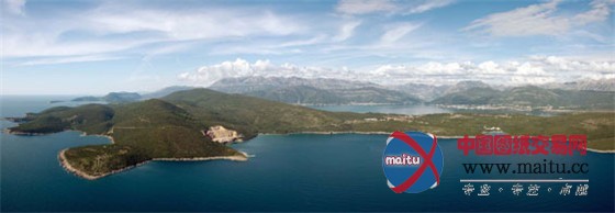 黑山共和国美丽的海湾度假村蓝图