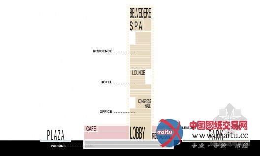 RRC设计的长沙湘江大厦