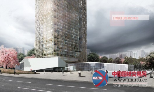 RRC设计的长沙湘江大厦