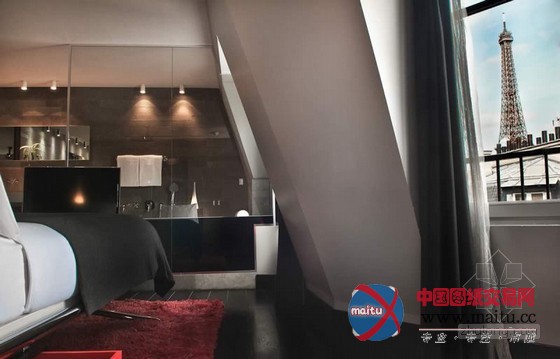 巴黎雪兹酒店设计 享有首都艾菲尔铁塔的绝佳景致