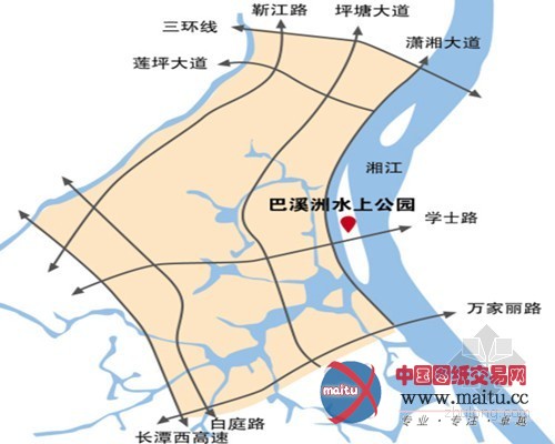 湘江巴溪洲投资2.3亿建千亩水上公园 2014年开园