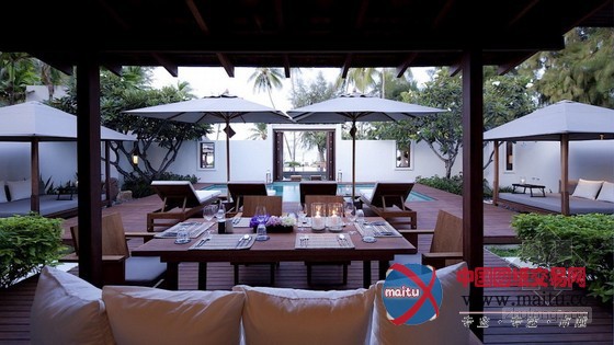 泰国苏梅岛莎拉度假村酒店 热带海滩乐趣的绝妙景色