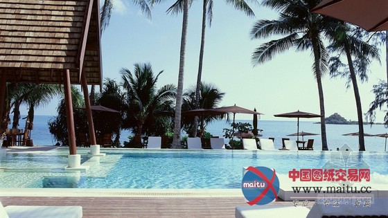 泰国苏梅岛莎拉度假村酒店 热带海滩乐趣的绝妙景色